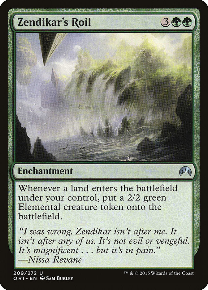 Zendikar's Roil [Magic Origins] | Gate City Games LLC