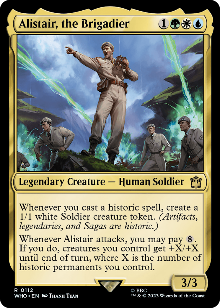 Alistair, the Brigadier [Doctor Who] | Gate City Games LLC