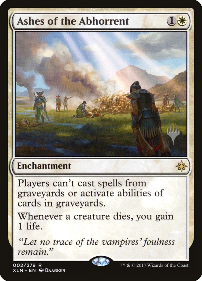 Ashes of the Abhorrent (Promo Pack) [Ixalan Promos] | Gate City Games LLC
