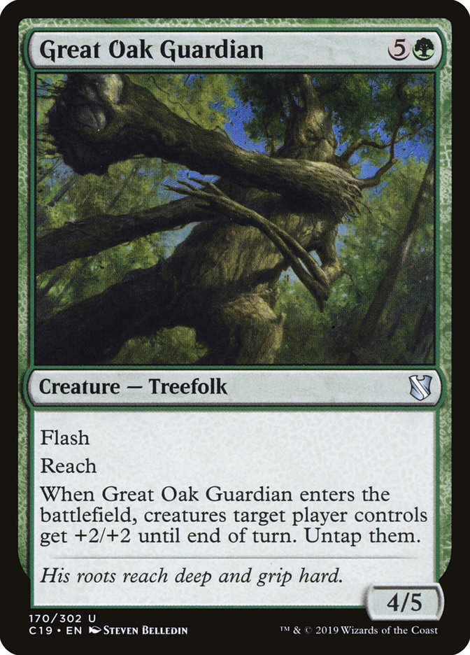 Great Oak Guardian [Commander 2019] | Gate City Games LLC