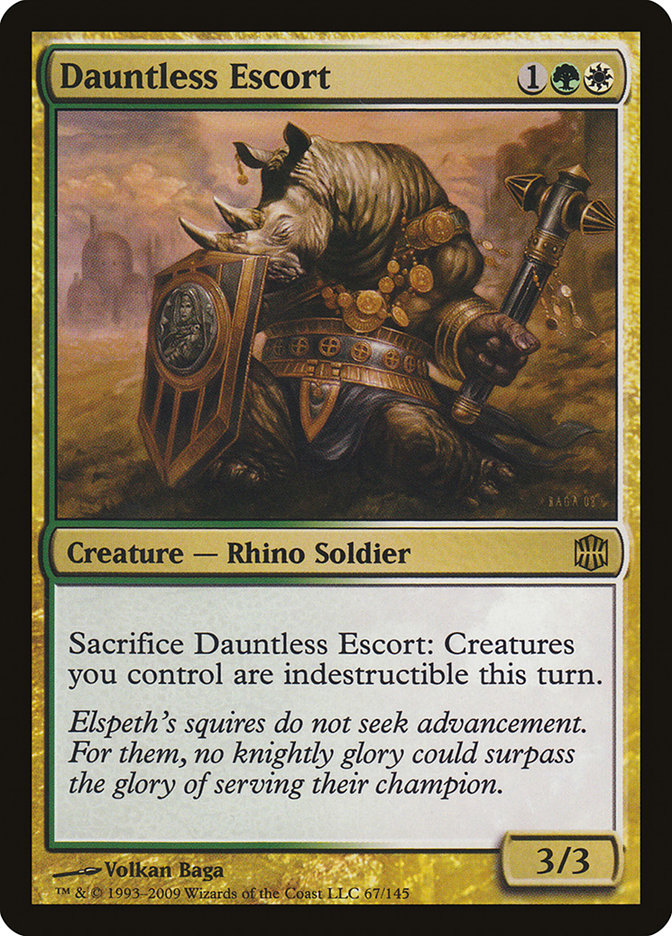 Dauntless Escort [Alara Reborn] | Gate City Games LLC