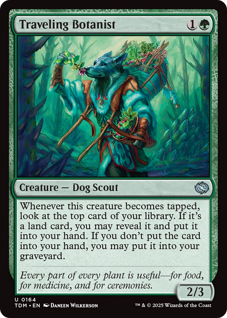 Traveling Botanist [Tarkir: Dragonstorm] | Gate City Games LLC
