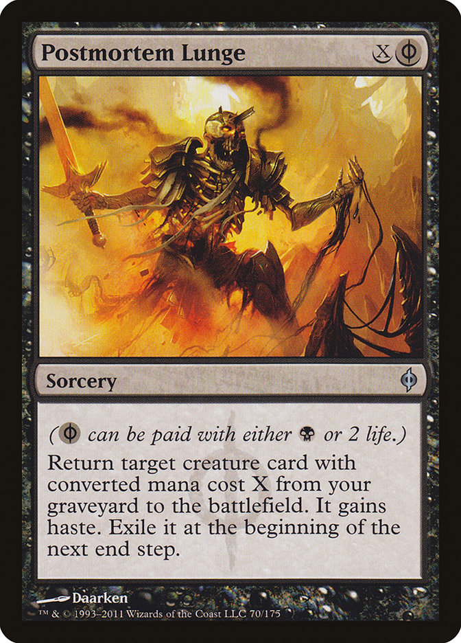 Postmortem Lunge [New Phyrexia] | Gate City Games LLC