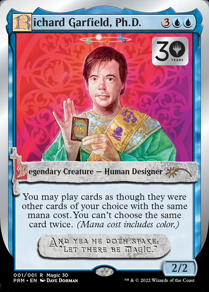 Richard Garfield, Ph.D. [30th Anniversary Promos] | Gate City Games LLC