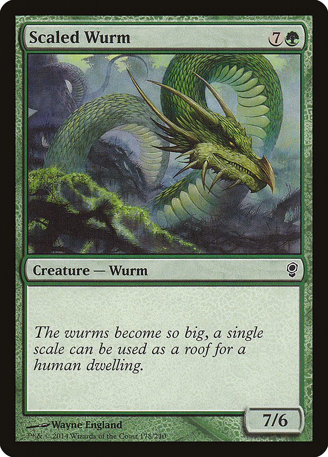 Scaled Wurm [Conspiracy] | Gate City Games LLC