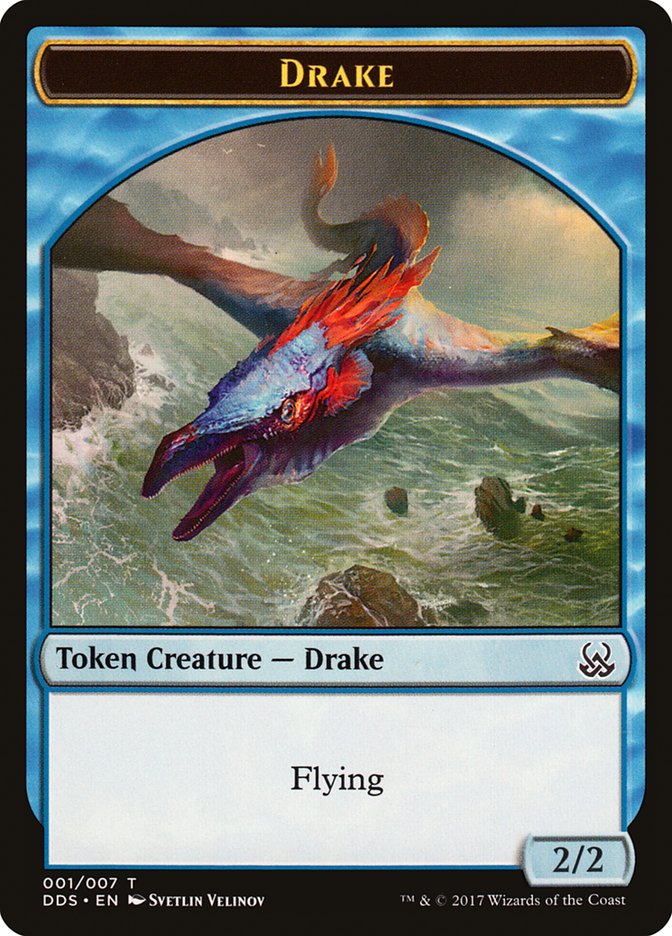 Drake Token [Duel Decks: Mind vs. Might Tokens] | Gate City Games LLC