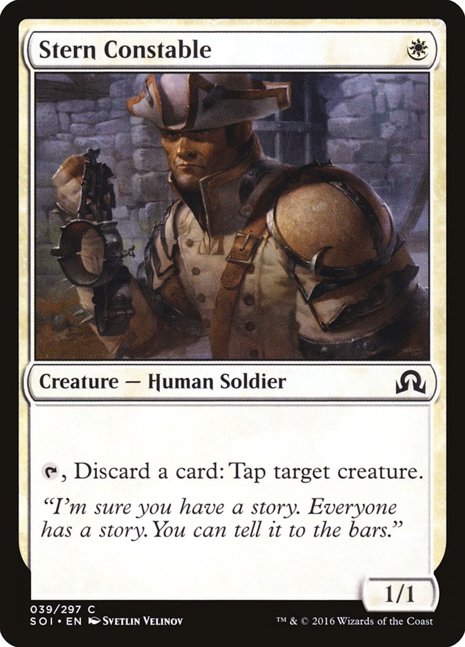 Stern Constable [Shadows over Innistrad] | Gate City Games LLC