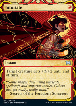Infuriate (Foil Etched) [Strixhaven: Mystical Archive] | Gate City Games LLC