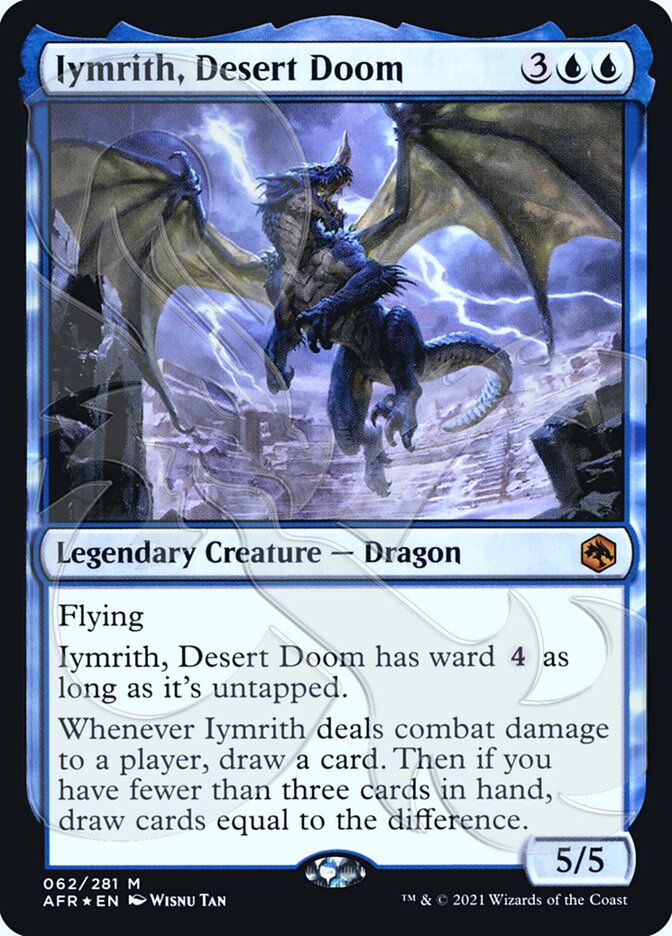 Iymrith, Desert Doom (Ampersand Promo) [Dungeons & Dragons: Adventures in the Forgotten Realms Promos] | Gate City Games LLC
