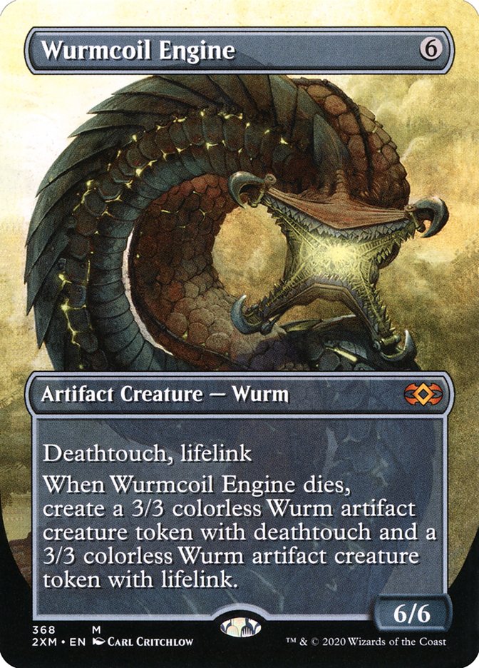Wurmcoil Engine (Toppers) [Double Masters] | Gate City Games LLC