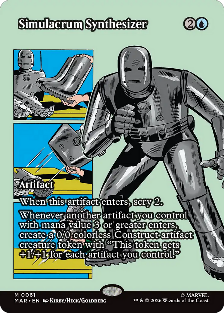 Simulacrum Synthesizer (Borderless) [Marvel Universe: Eternal-Legal] | Gate City Games LLC