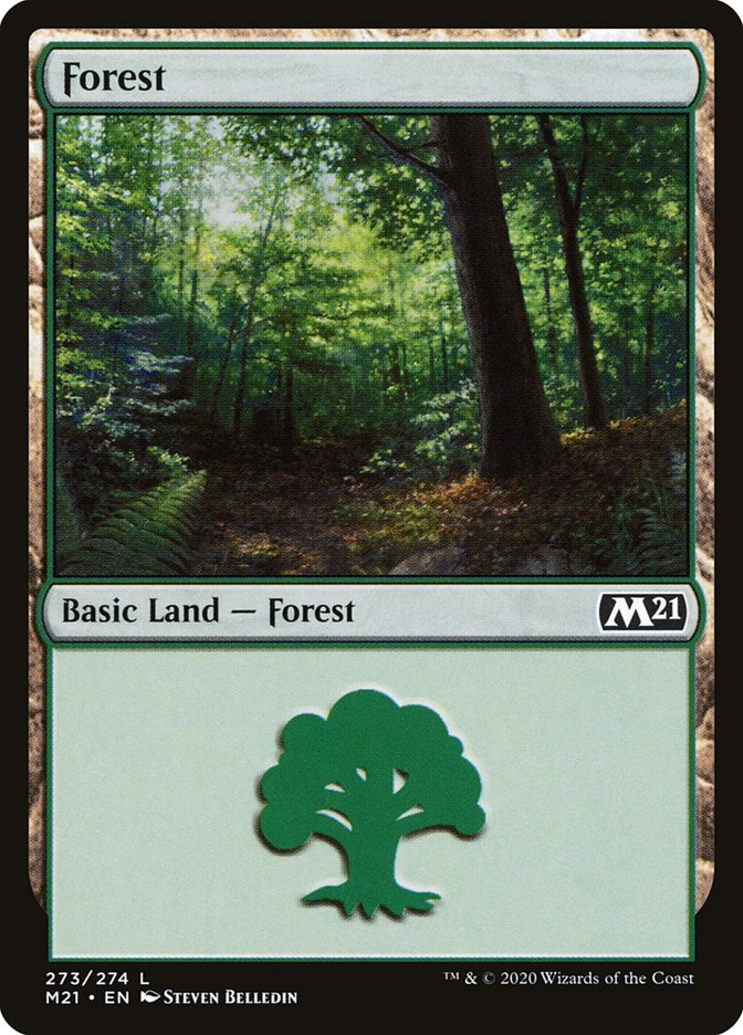 Forest (273) [Core Set 2021] | Gate City Games LLC