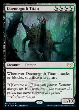 Daemogoth Titan [Strixhaven: School of Mages] | Gate City Games LLC