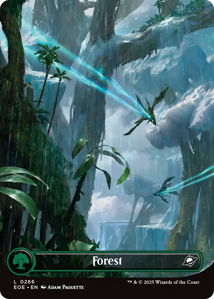 Forest (0266) (Borderless) [Edge of Eternities] | Gate City Games LLC