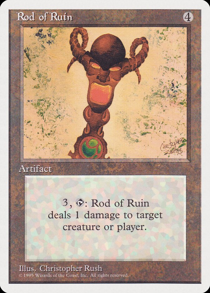 Rod of Ruin [Rivals Quick Start Set] | Gate City Games LLC