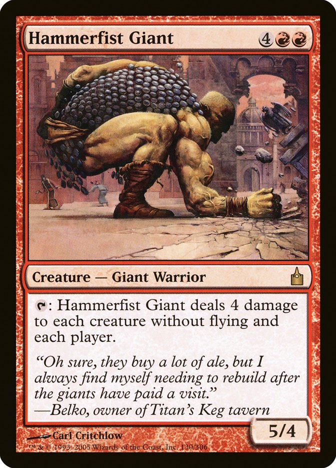 Hammerfist Giant [Ravnica: City of Guilds] | Gate City Games LLC