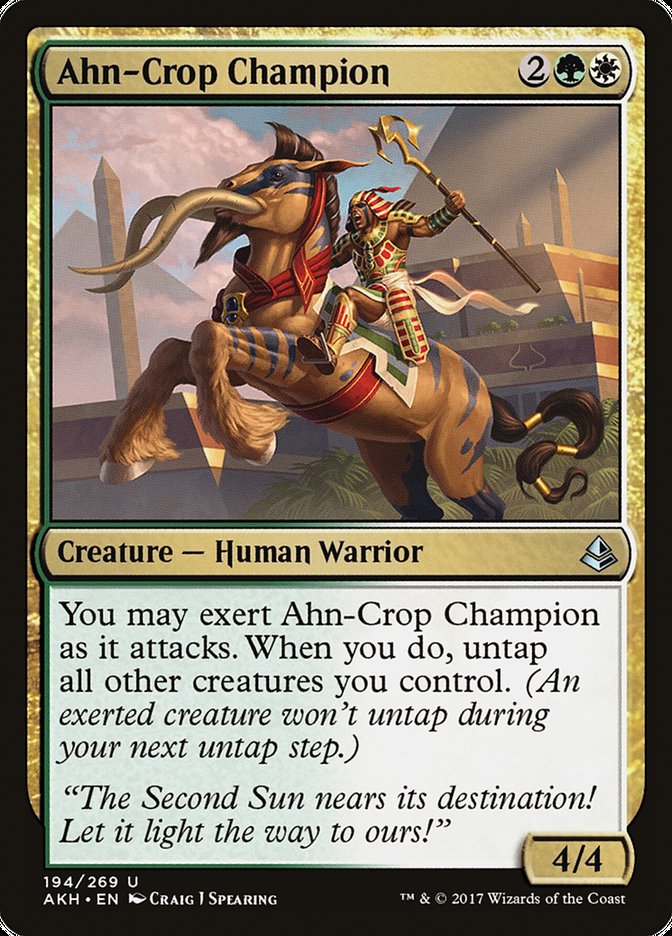 Ahn-Crop Champion [Amonkhet] | Gate City Games LLC