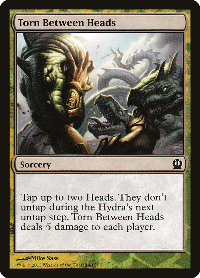 Torn Between Heads [Theros Face the Hydra] | Gate City Games LLC