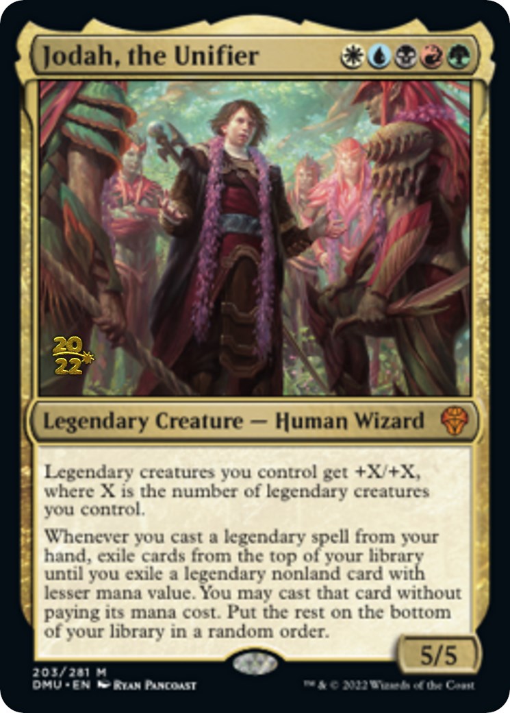 Jodah, the Unifier [Dominaria United Prerelease Promos] | Gate City Games LLC