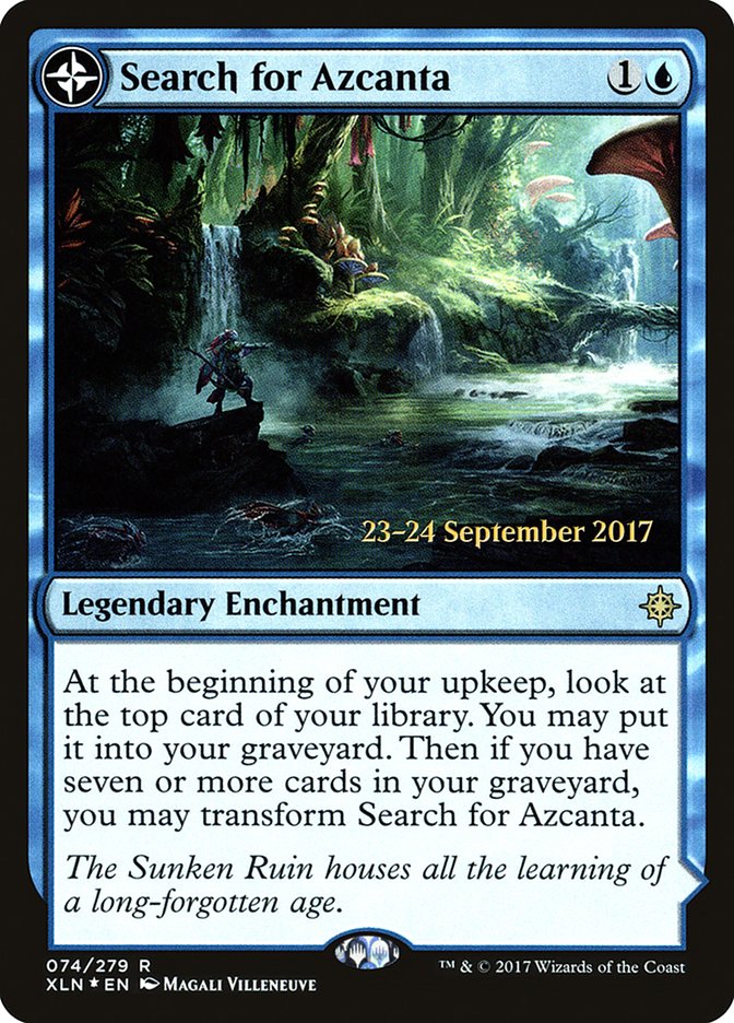 Search for Azcanta // Azcanta, the Sunken Ruin [Ixalan Prerelease Promos] | Gate City Games LLC