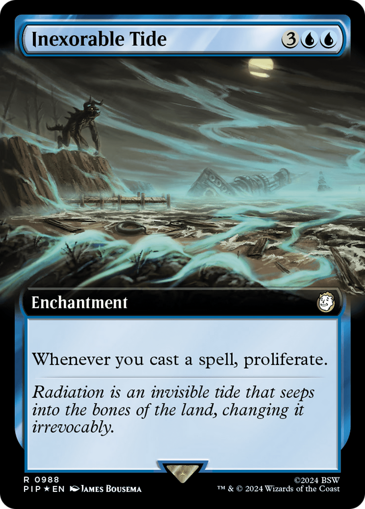 Inexorable Tide (Extended Art) (Surge Foil) [Fallout] | Gate City Games LLC
