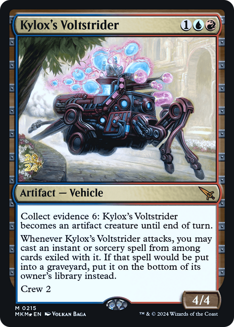 Kylox's Voltstrider [Murders at Karlov Manor Prerelease Promos] | Gate City Games LLC