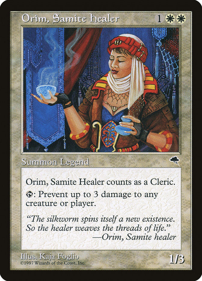 Orim, Samite Healer [Tempest] | Gate City Games LLC