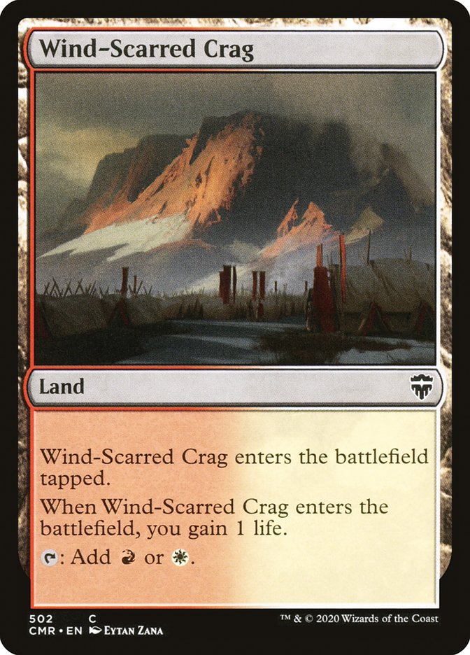 Wind-Scarred Crag [Commander Legends] | Gate City Games LLC