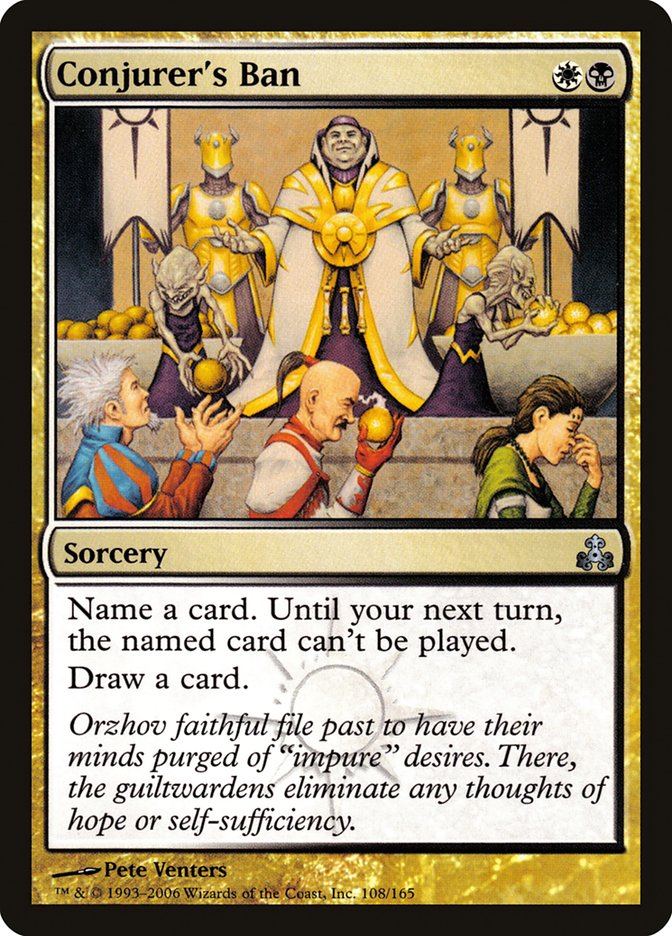 Conjurer's Ban [Guildpact] | Gate City Games LLC
