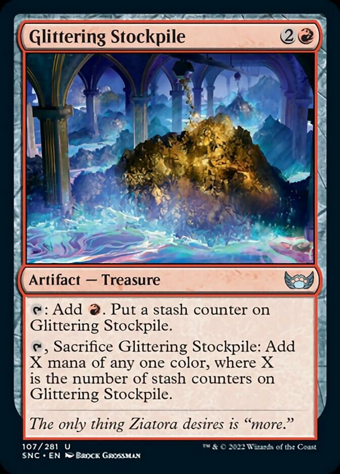 Glittering Stockpile [Streets of New Capenna] | Gate City Games LLC