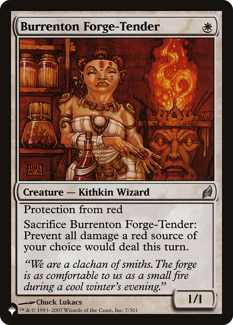 Burrenton Forge-Tender [The List] | Gate City Games LLC