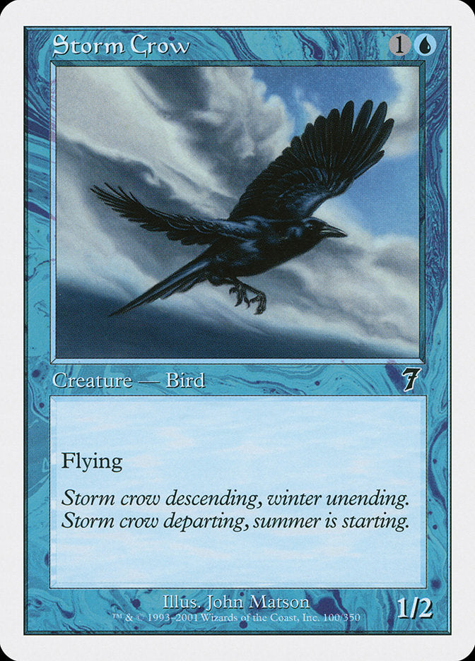 Storm Crow [Seventh Edition] | Gate City Games LLC