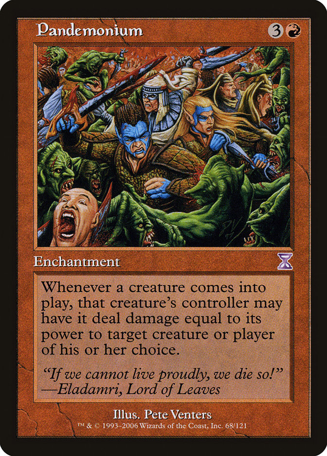 Pandemonium [Time Spiral Timeshifted] | Gate City Games LLC
