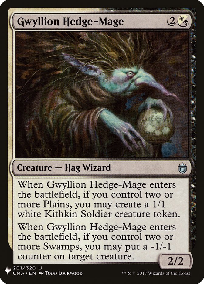 Gwyllion Hedge-Mage [Mystery Booster] | Gate City Games LLC