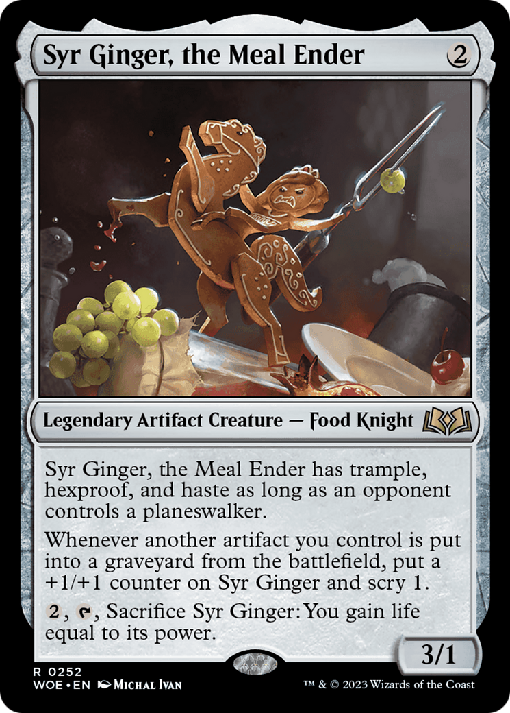 Syr Ginger, the Meal Ender [Wilds of Eldraine] | Gate City Games LLC