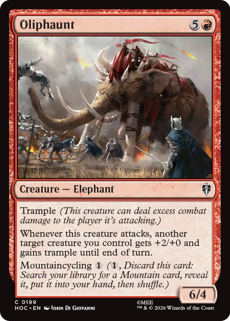 Oliphaunt [The Hobbit: Eternal-Legal] | Gate City Games LLC