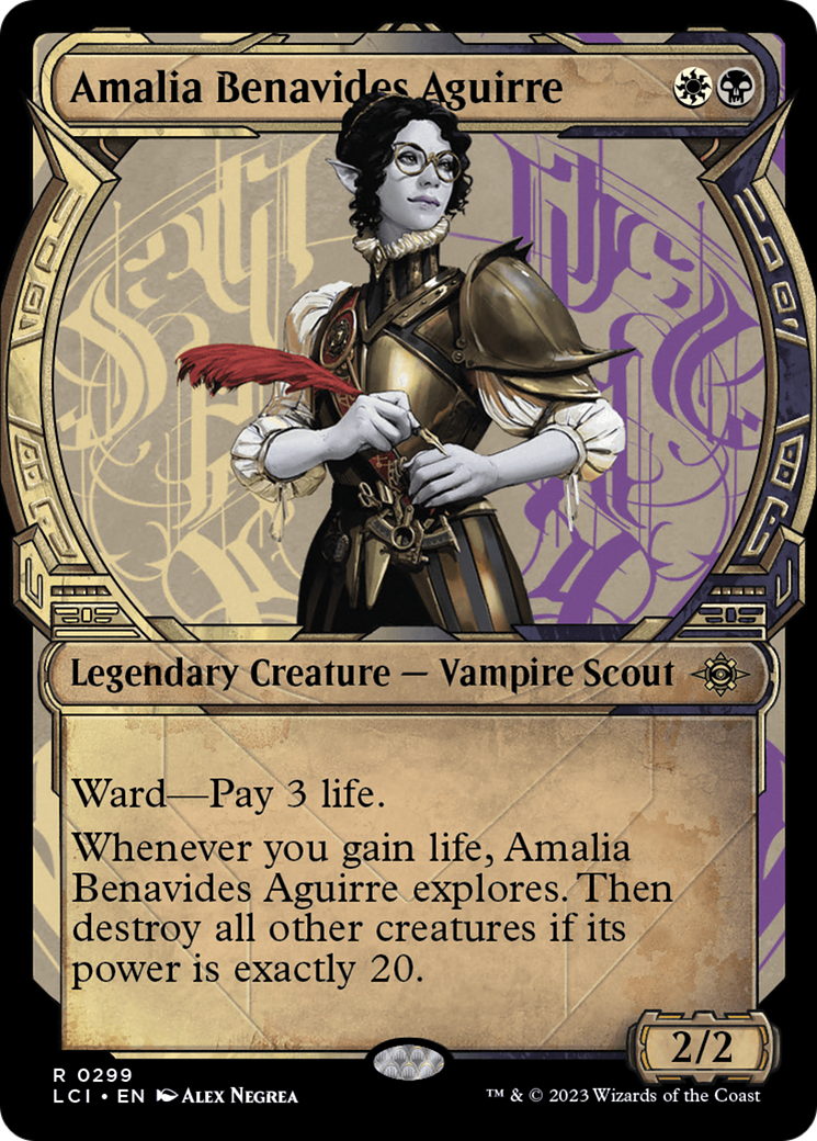 Amalia Benavides Aguirre (Showcase) [The Lost Caverns of Ixalan] | Gate City Games LLC