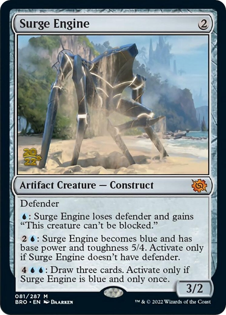 Surge Engine [The Brothers' War Prerelease Promos] | Gate City Games LLC