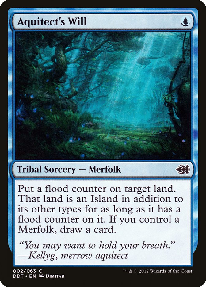 Aquitect's Will [Duel Decks: Merfolk vs. Goblins] | Gate City Games LLC