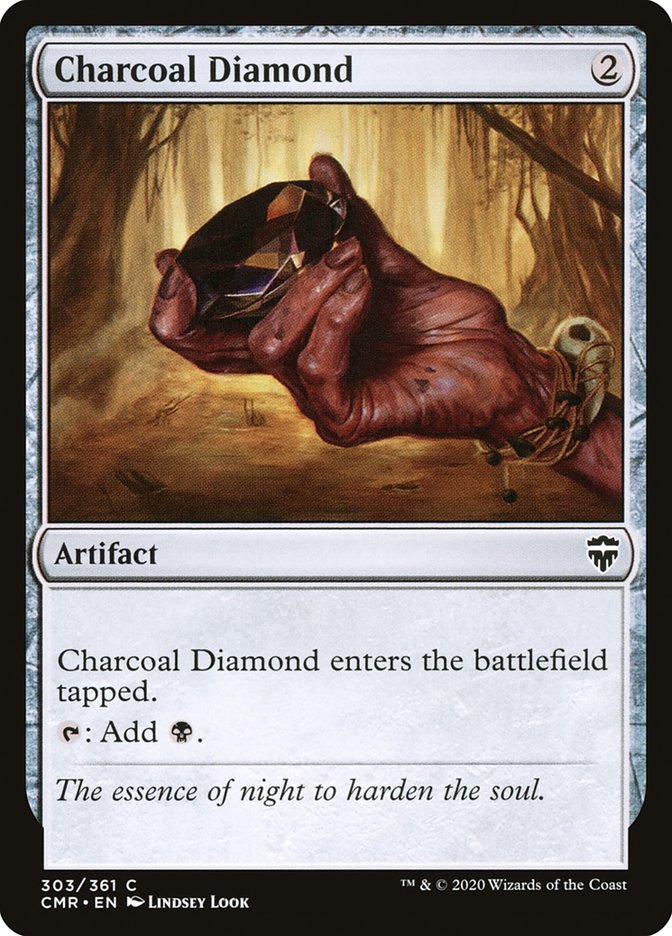 Charcoal Diamond [Commander Legends] | Gate City Games LLC