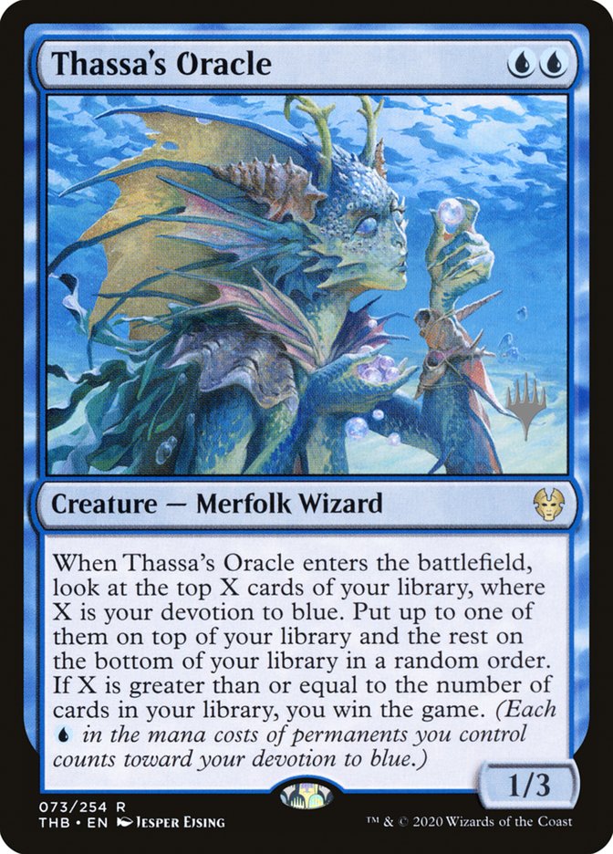 Thassa's Oracle (Promo Pack) [Theros Beyond Death Promos] | Gate City Games LLC
