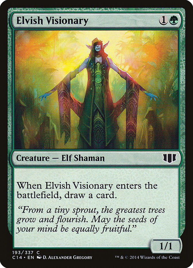 Elvish Visionary [Commander 2014] | Gate City Games LLC
