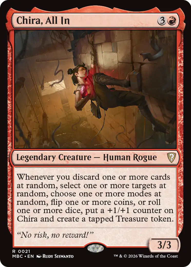 Chira, All In [Mystery Booster: Commander Edition] | Gate City Games LLC