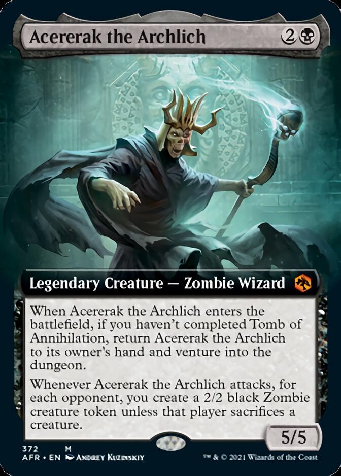 Acererak the Archlich (Extended Art) [Dungeons & Dragons: Adventures in the Forgotten Realms] | Gate City Games LLC