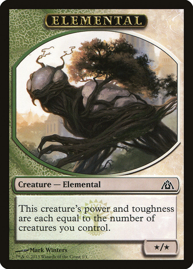 Elemental Token [Dragon's Maze Tokens] | Gate City Games LLC
