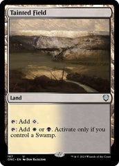 Tainted Field [Phyrexia: All Will Be One Commander] | Gate City Games LLC