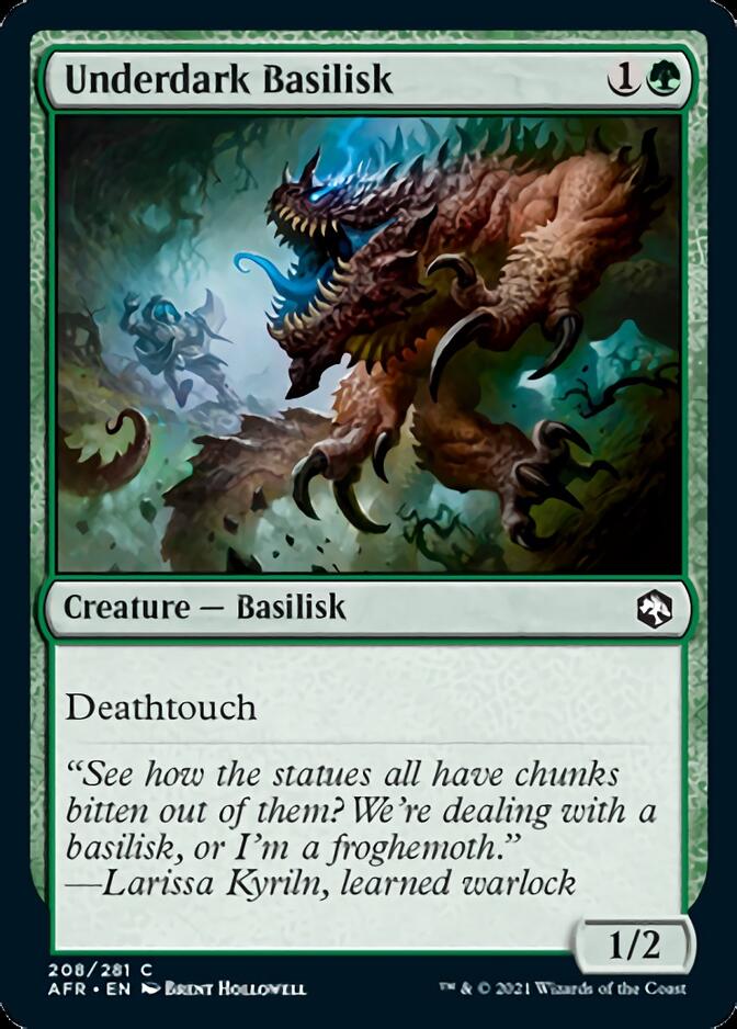 Underdark Basilisk [Dungeons & Dragons: Adventures in the Forgotten Realms] | Gate City Games LLC