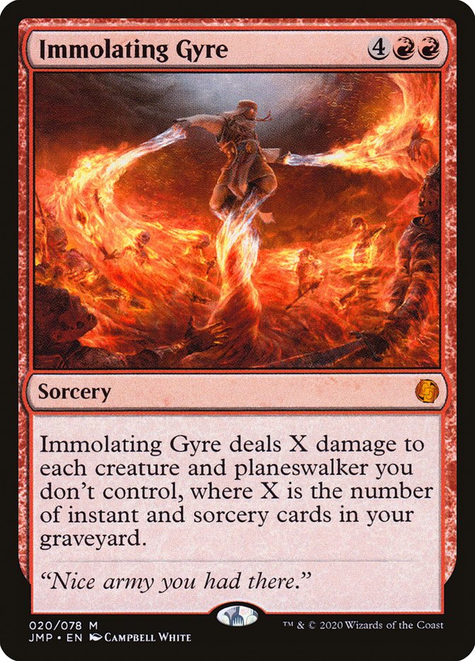 Immolating Gyre [Jumpstart] | Gate City Games LLC