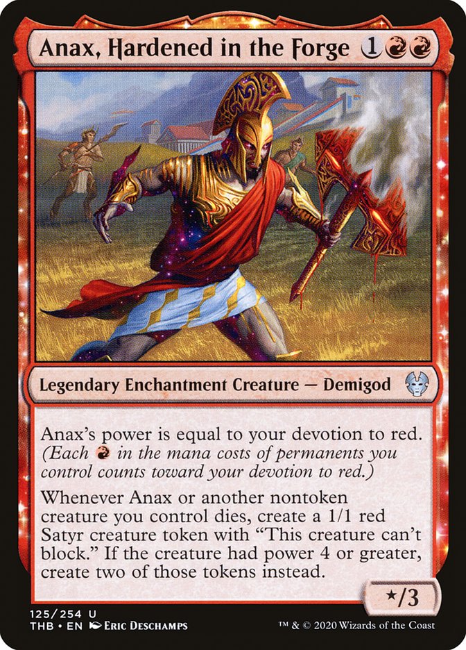 Anax, Hardened in the Forge [Theros Beyond Death] | Gate City Games LLC