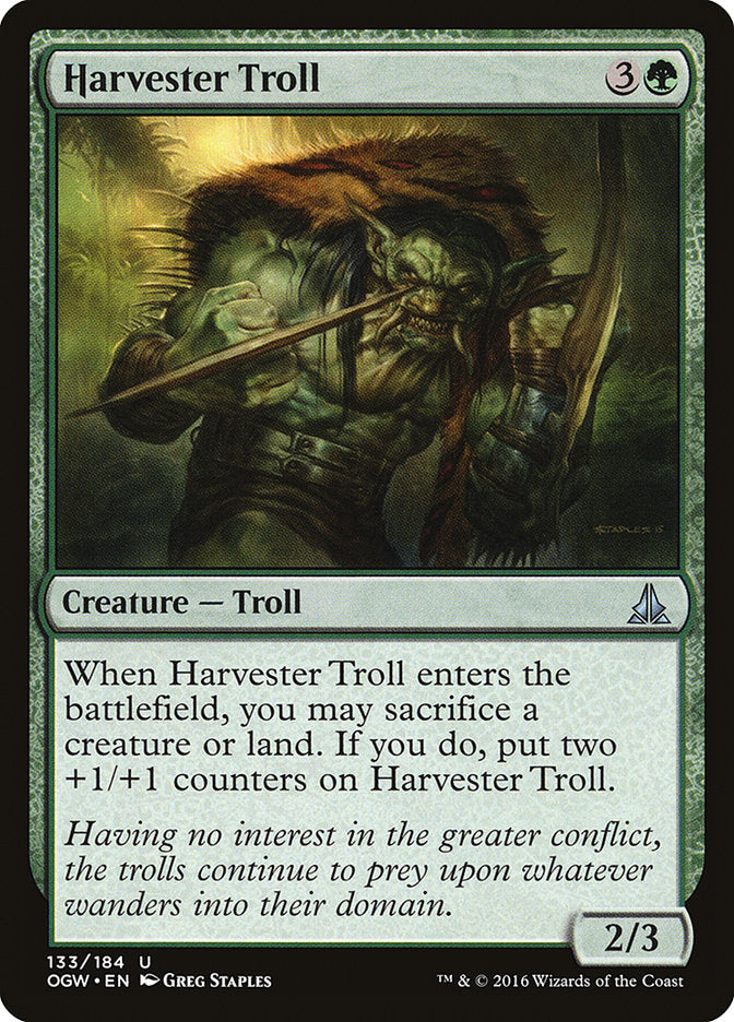 Harvester Troll [Oath of the Gatewatch] | Gate City Games LLC
